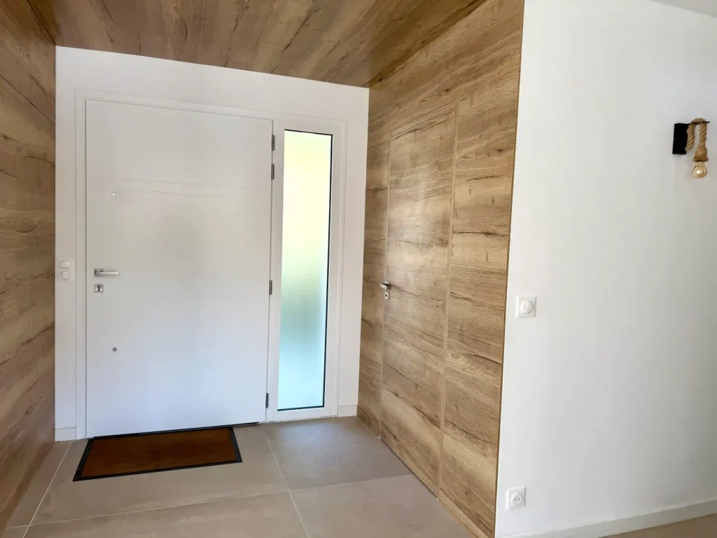 entrée d'une villa au pyla sur mer