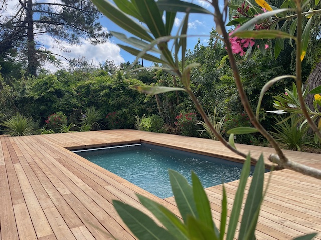 8-terrasse piscine-Villa T6 La Teste-de-Buch