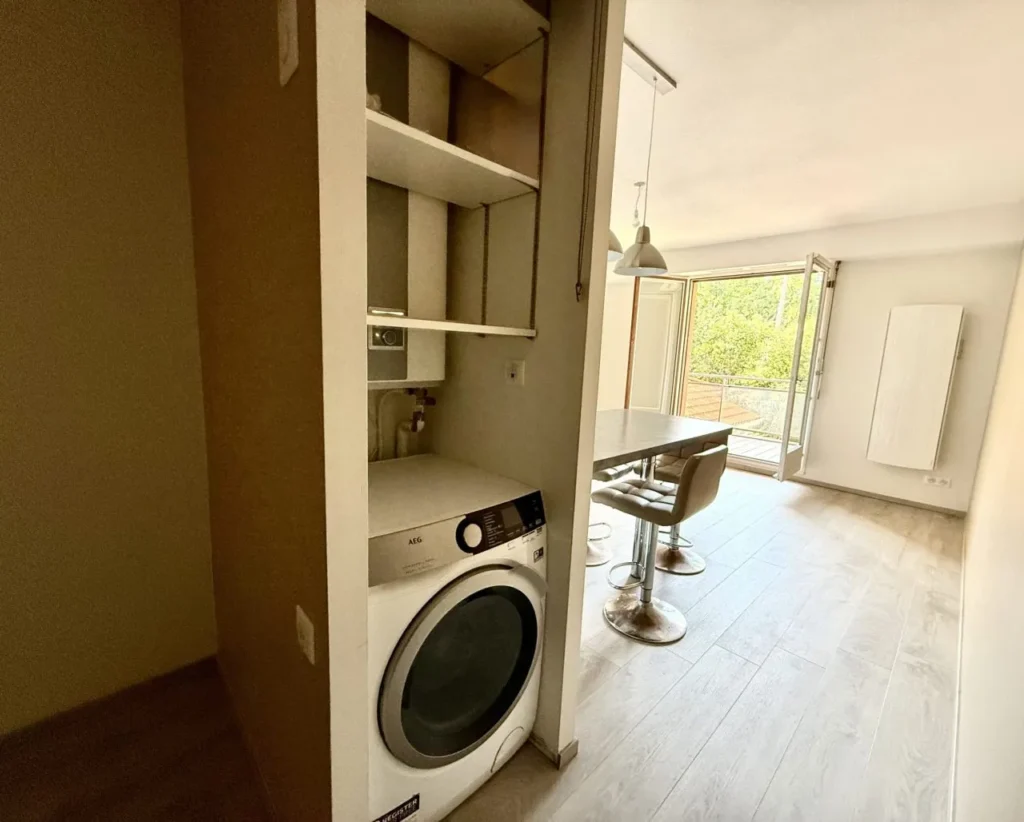 balcon résidence appartement T2 proche plage pereire