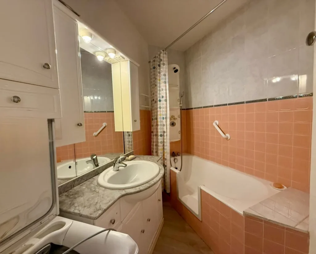 appartement t3 avec aperçu bassin salle de bain