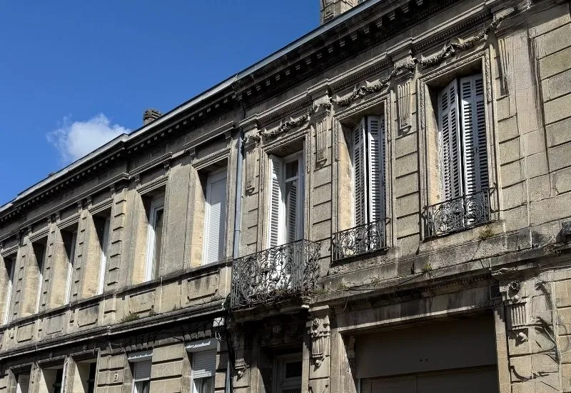 maison pierre t5 bordeaux extérieur façade
