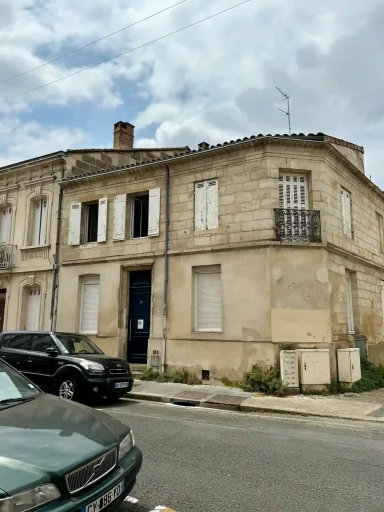 vue extérieur studio bordeaux