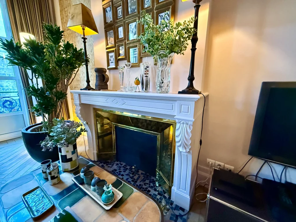 7-Cheminée salon 2-T6 Bordeaux Hypercentre_7_7