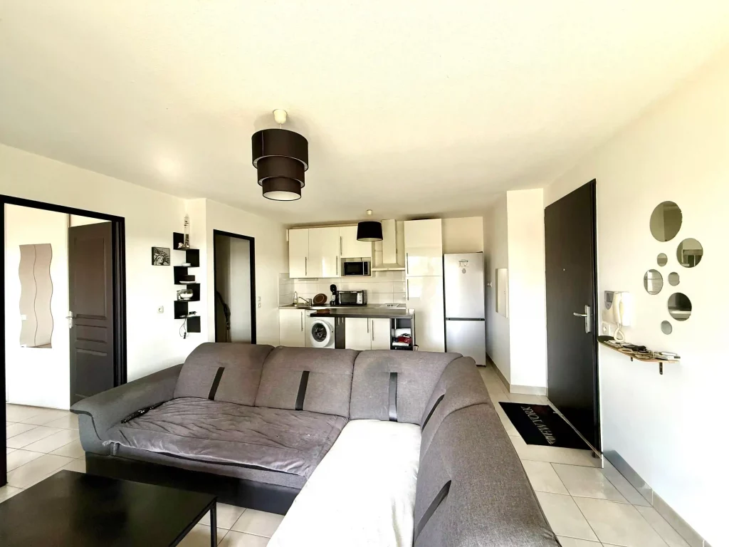 salon appartement 2 pièce la teste de buch