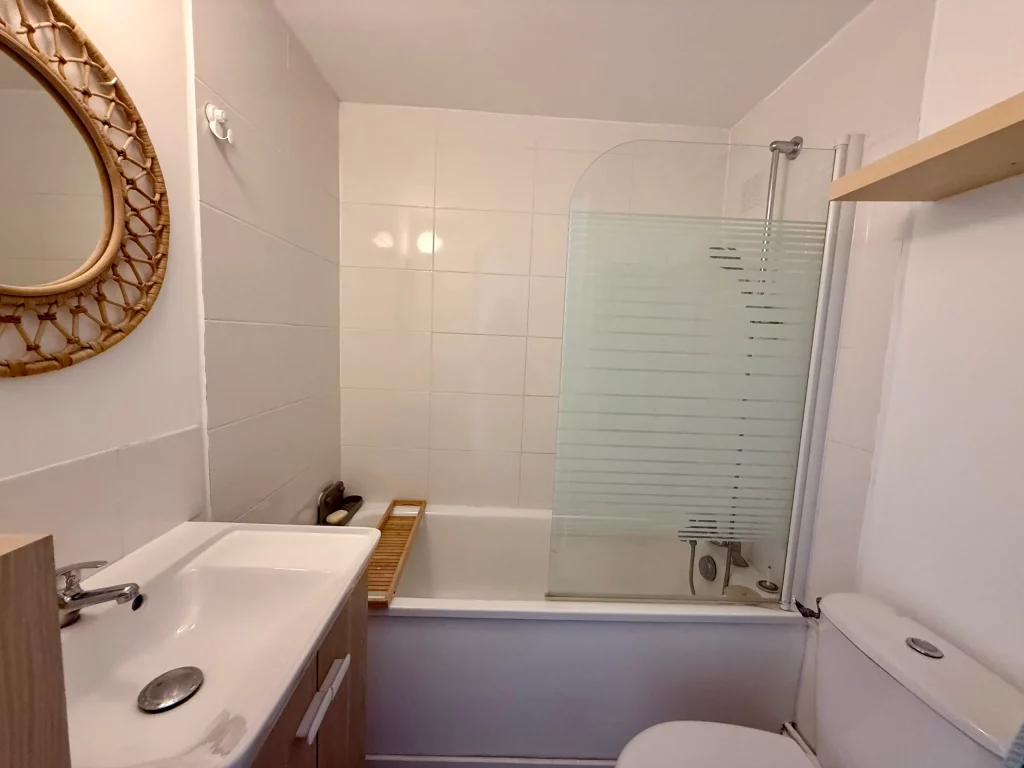 salle de bain appartement T2 à vendre bordeaux