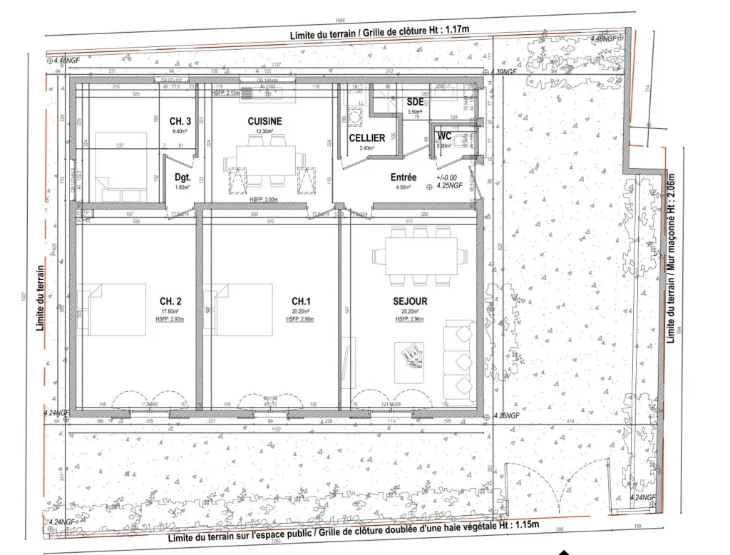 plan maison arès à rénover