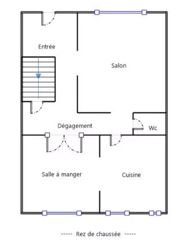 plan maison nansouty