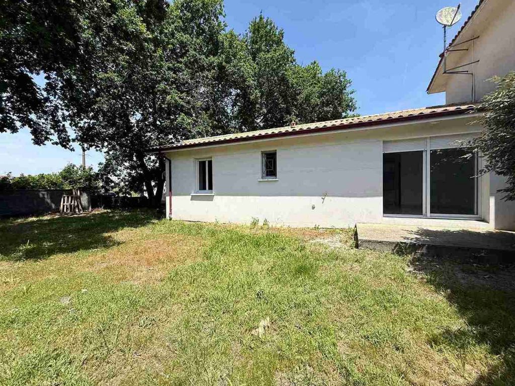 4-Extérieur côté Séjour-Maison 3 pièces-Biganos_4
